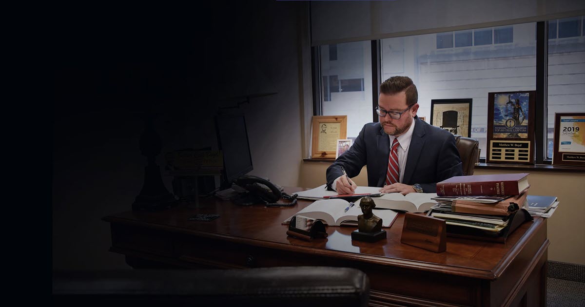 Matt Boyd Criminal Defense Lawyer In Lexington